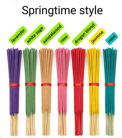 7 ensembles de 140 bâtons d'encens