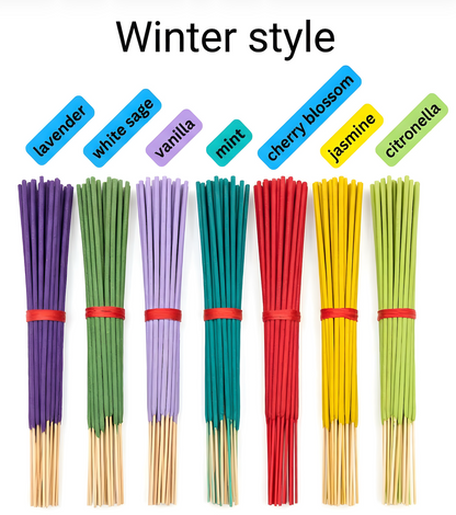 7 ensembles de 140 bâtons d'encens