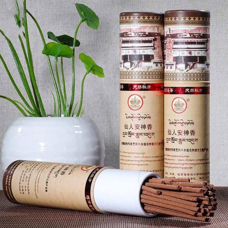 Encens du temple de Mindrolling du Tibet