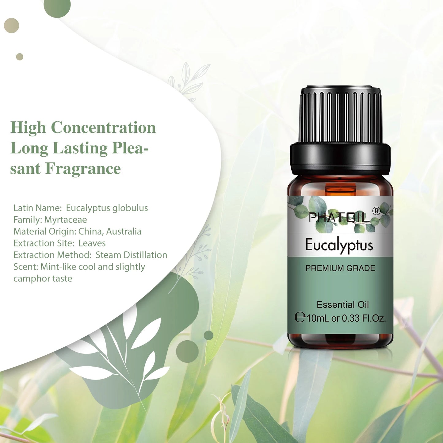 PHATOIL huile essentielle végétale naturelle