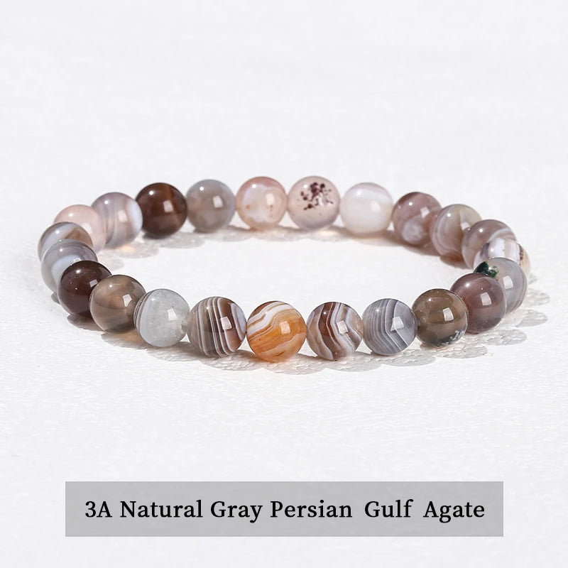 Bracelet de perles en pierre naturelle