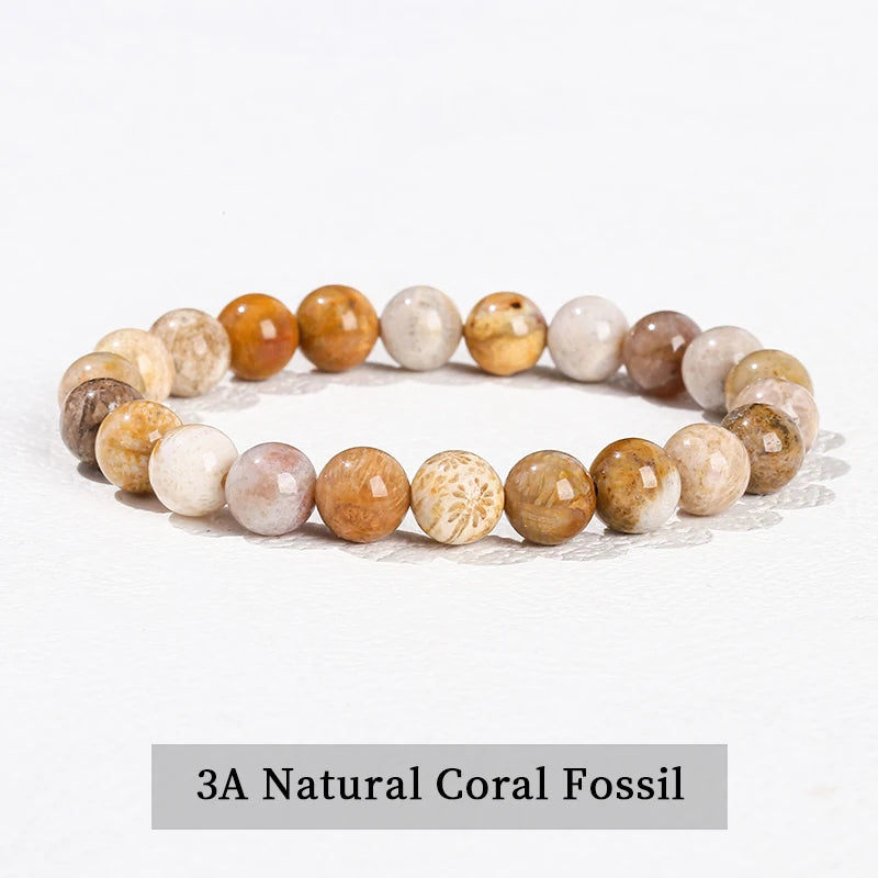 Bracelet de perles en pierre naturelle