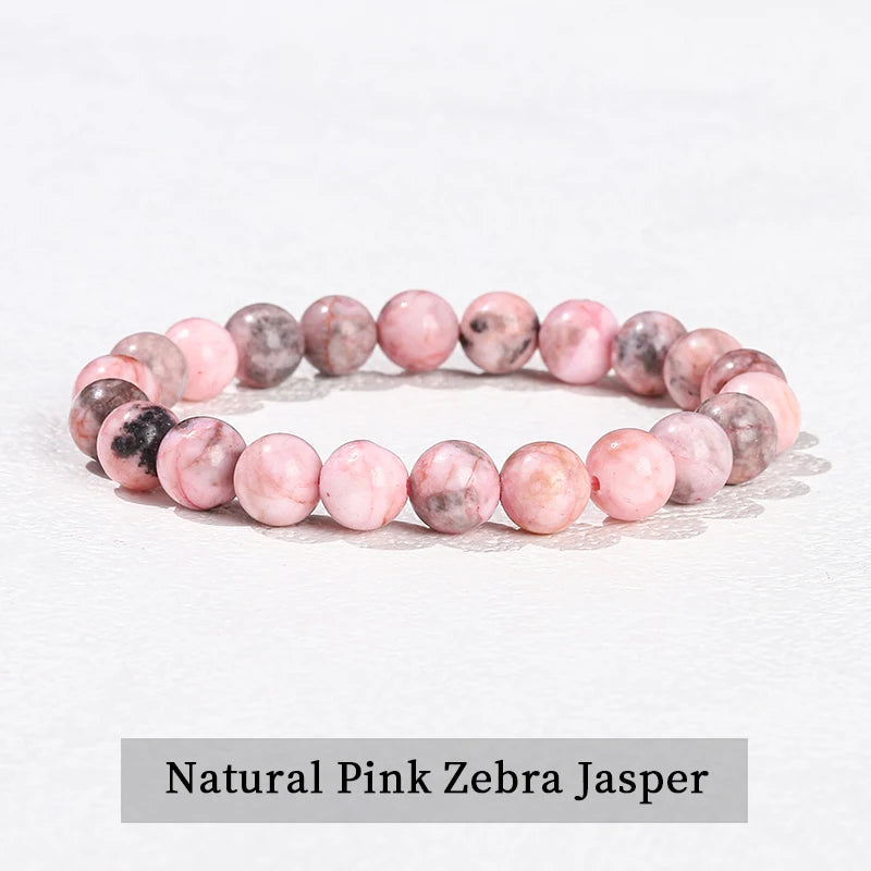 Bracelet de perles en pierre naturelle