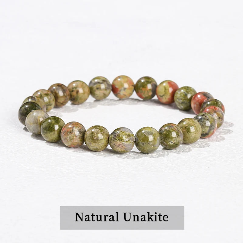 Bracelet de perles en pierre naturelle