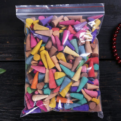 60 cônes d'encens naturels