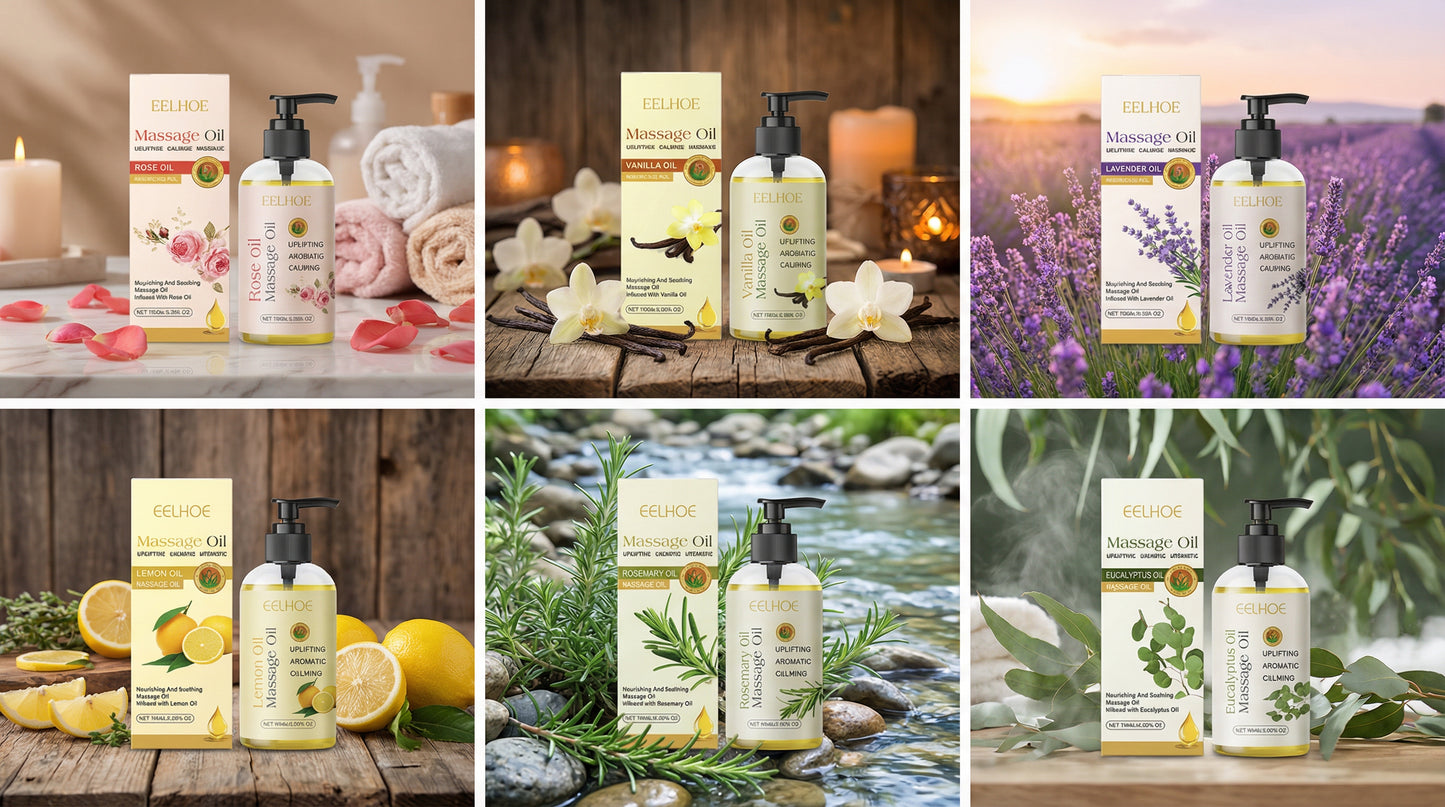 Huiles corporelles relaxante